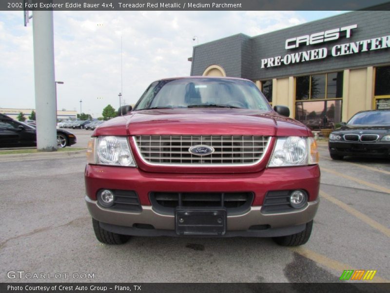 Toreador Red Metallic / Medium Parchment 2002 Ford Explorer Eddie Bauer 4x4