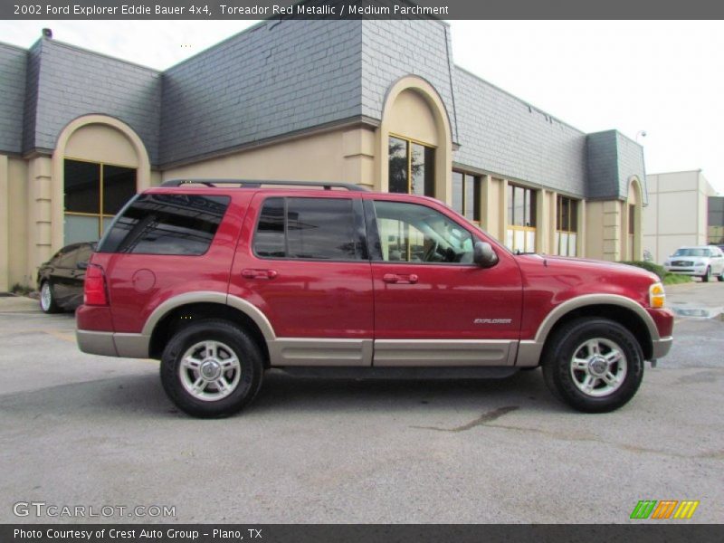 Toreador Red Metallic / Medium Parchment 2002 Ford Explorer Eddie Bauer 4x4