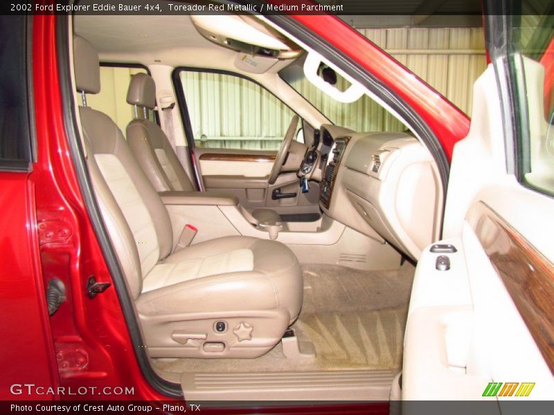 Toreador Red Metallic / Medium Parchment 2002 Ford Explorer Eddie Bauer 4x4