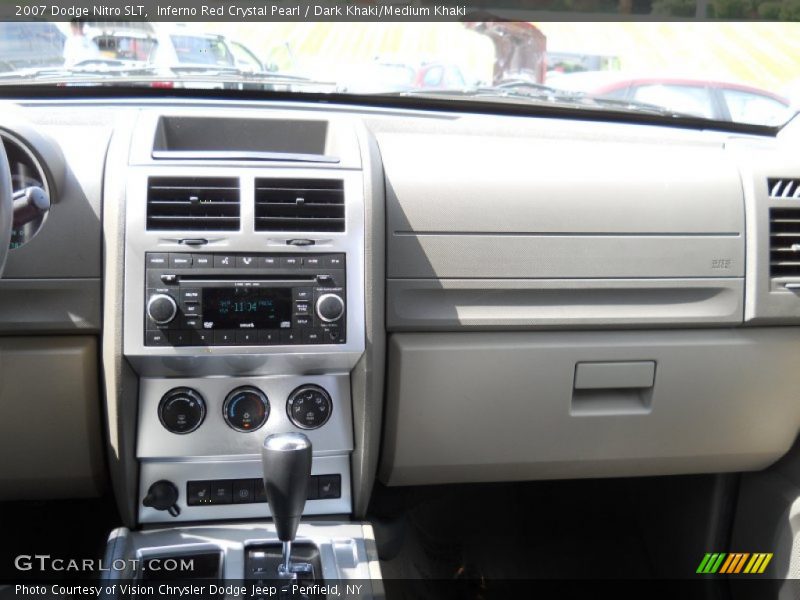 Inferno Red Crystal Pearl / Dark Khaki/Medium Khaki 2007 Dodge Nitro SLT