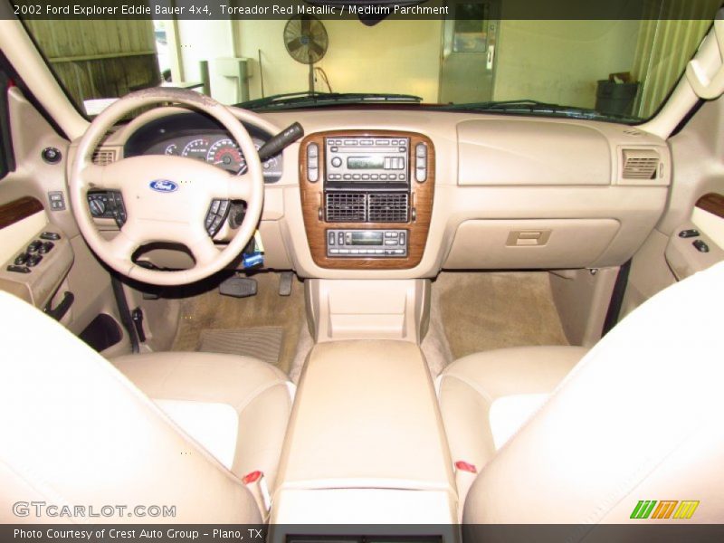 Toreador Red Metallic / Medium Parchment 2002 Ford Explorer Eddie Bauer 4x4