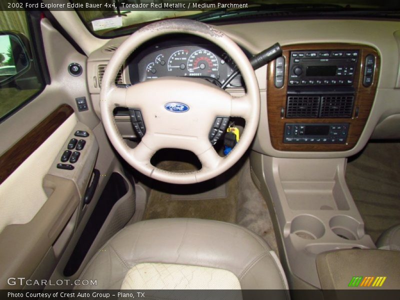 Toreador Red Metallic / Medium Parchment 2002 Ford Explorer Eddie Bauer 4x4