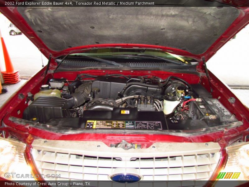 Toreador Red Metallic / Medium Parchment 2002 Ford Explorer Eddie Bauer 4x4