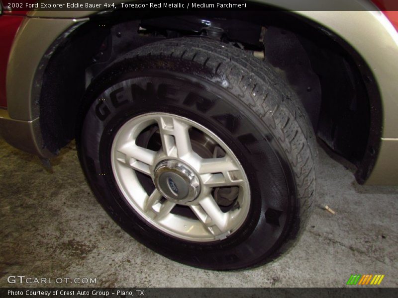 Toreador Red Metallic / Medium Parchment 2002 Ford Explorer Eddie Bauer 4x4