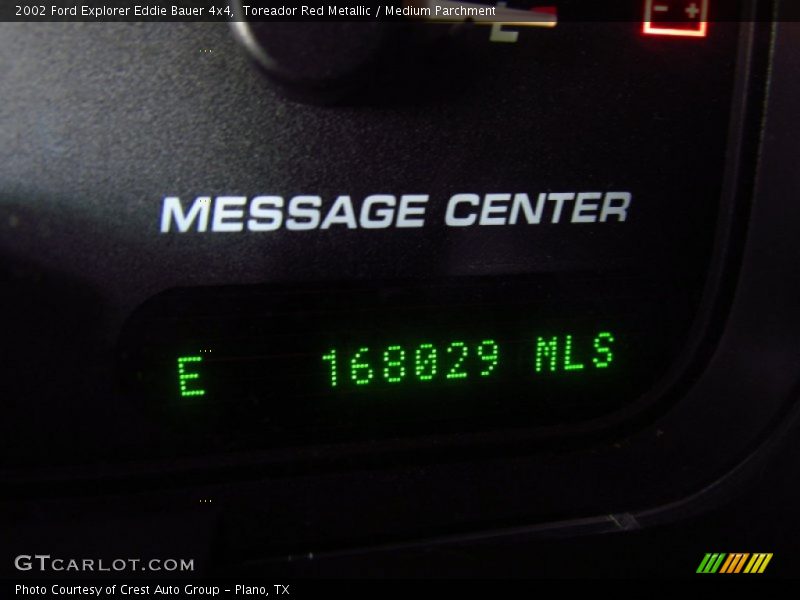 Toreador Red Metallic / Medium Parchment 2002 Ford Explorer Eddie Bauer 4x4