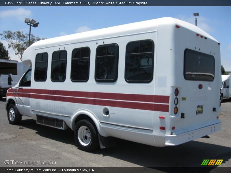  1999 E Series Cutaway E450 Commercial Bus Oxford White