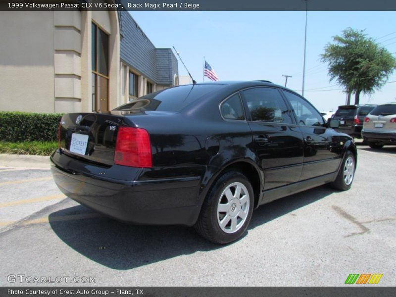 Black Magic Pearl / Beige 1999 Volkswagen Passat GLX V6 Sedan