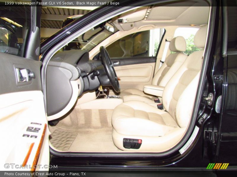 Black Magic Pearl / Beige 1999 Volkswagen Passat GLX V6 Sedan
