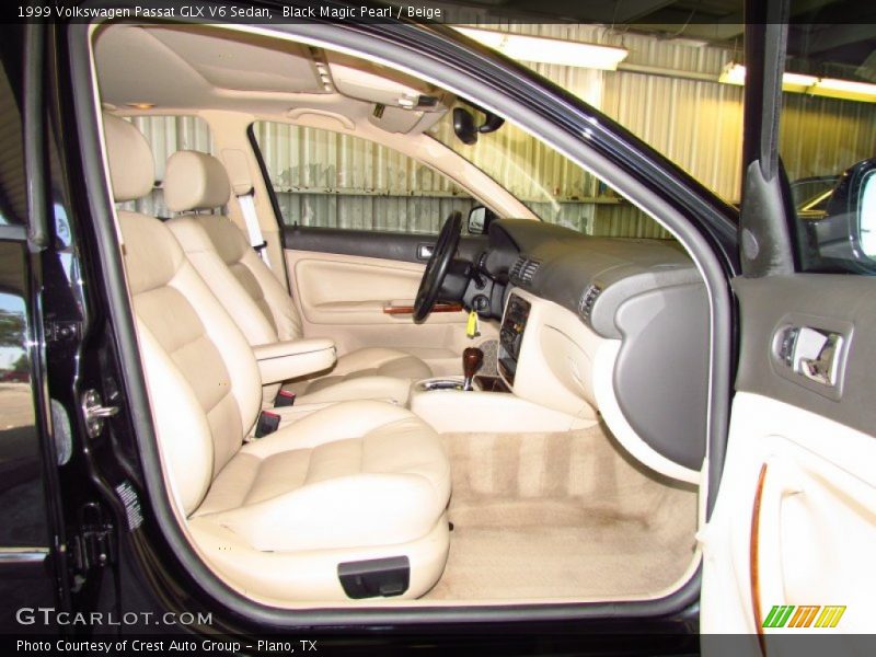 Black Magic Pearl / Beige 1999 Volkswagen Passat GLX V6 Sedan