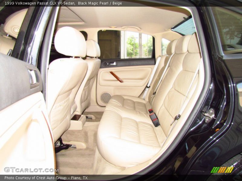 Black Magic Pearl / Beige 1999 Volkswagen Passat GLX V6 Sedan