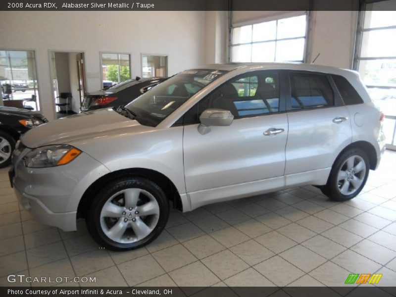 Alabaster Silver Metallic / Taupe 2008 Acura RDX