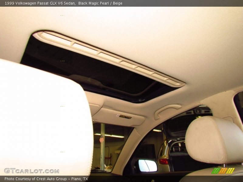 Black Magic Pearl / Beige 1999 Volkswagen Passat GLX V6 Sedan