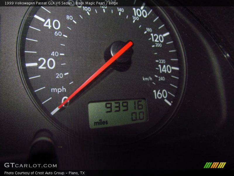 Black Magic Pearl / Beige 1999 Volkswagen Passat GLX V6 Sedan
