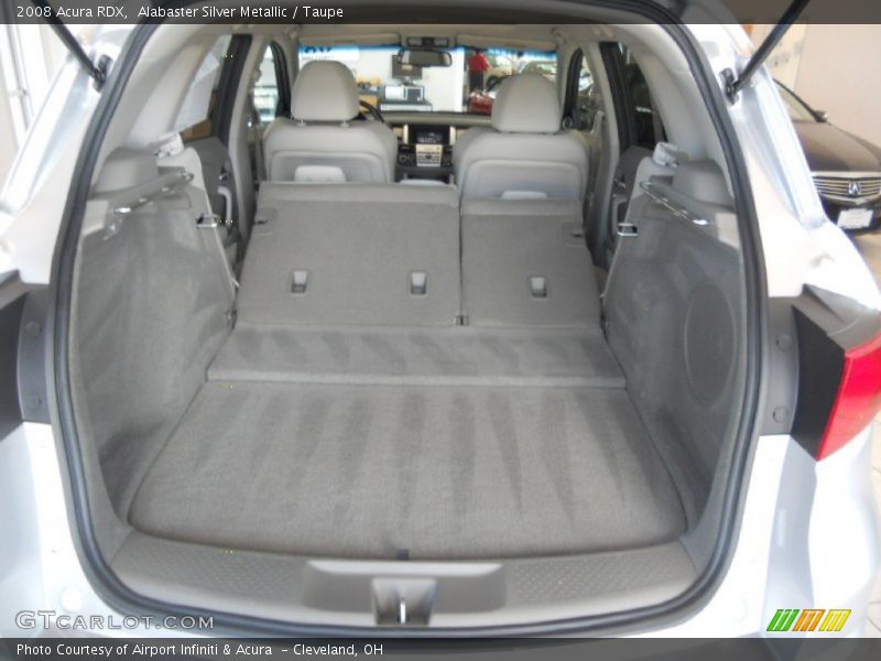 Alabaster Silver Metallic / Taupe 2008 Acura RDX