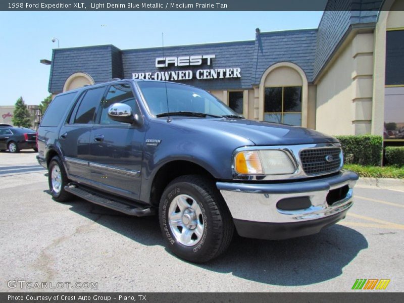 Light Denim Blue Metallic / Medium Prairie Tan 1998 Ford Expedition XLT