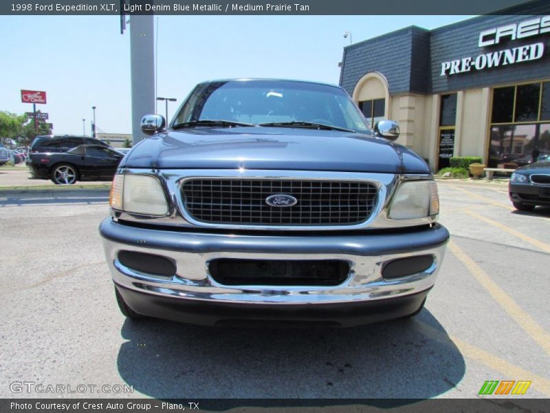 Light Denim Blue Metallic / Medium Prairie Tan 1998 Ford Expedition XLT
