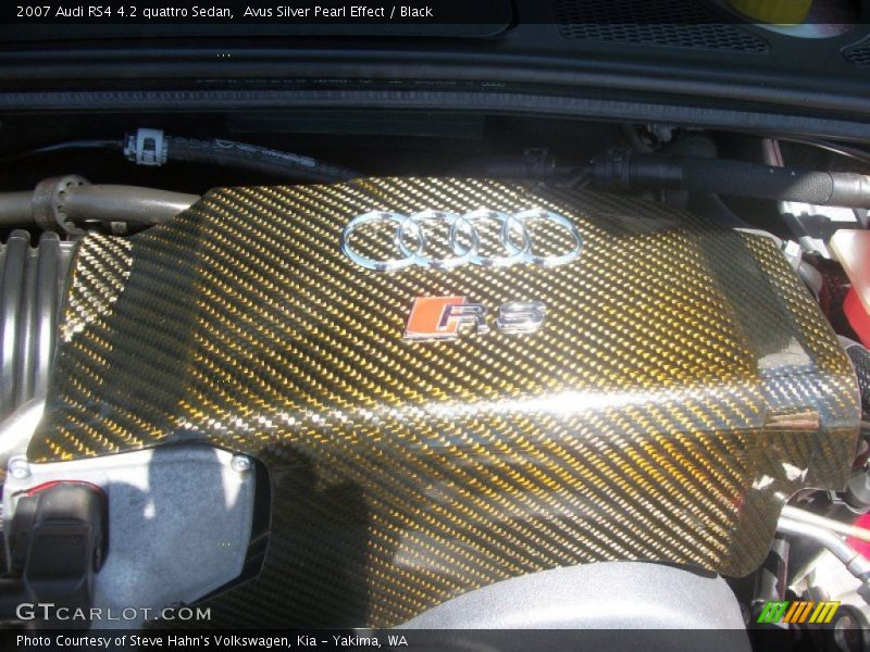  2007 RS4 4.2 quattro Sedan Engine - 4.2 Liter FSI DOHC 32-Valve VVT V8