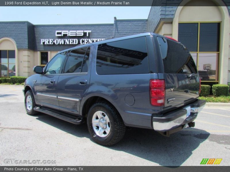 Light Denim Blue Metallic / Medium Prairie Tan 1998 Ford Expedition XLT