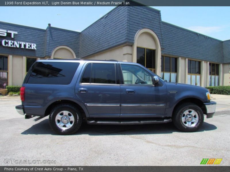 Light Denim Blue Metallic / Medium Prairie Tan 1998 Ford Expedition XLT