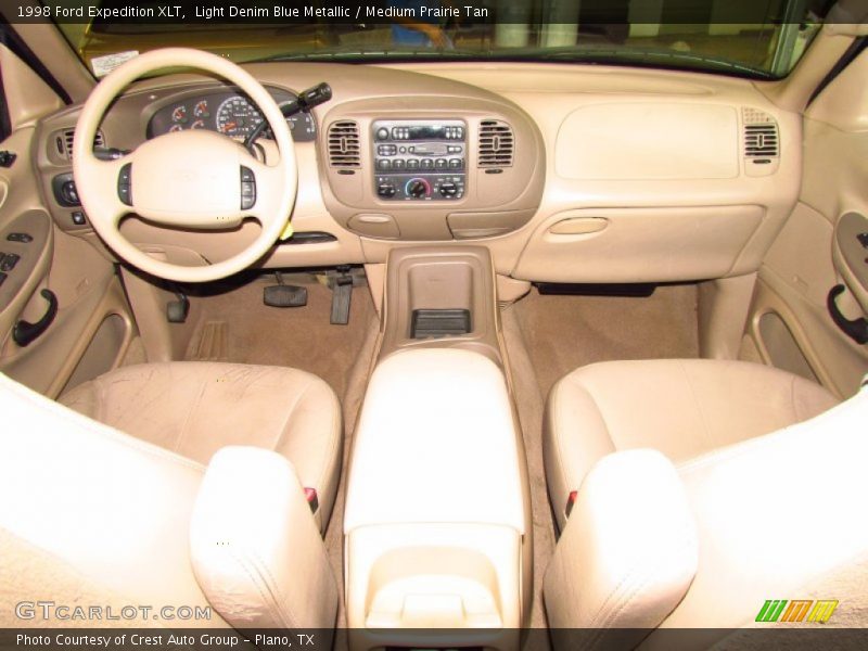 Light Denim Blue Metallic / Medium Prairie Tan 1998 Ford Expedition XLT