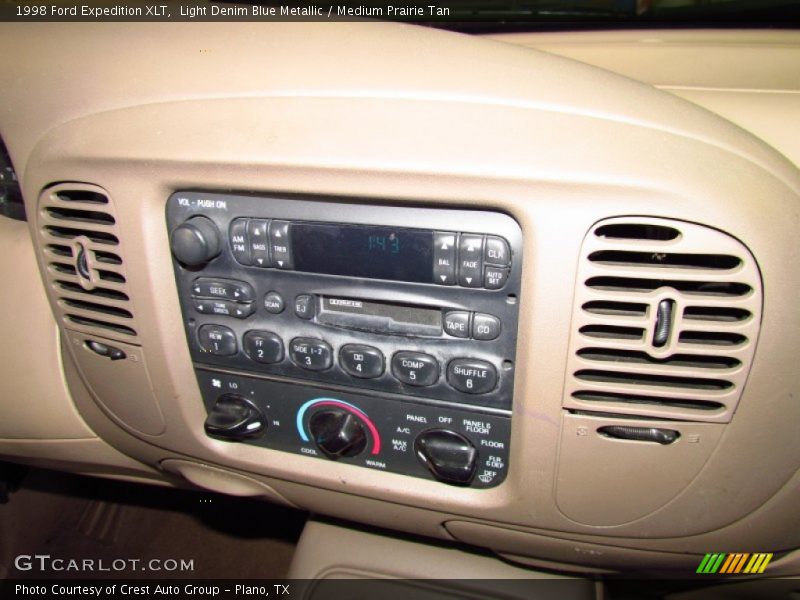 Light Denim Blue Metallic / Medium Prairie Tan 1998 Ford Expedition XLT