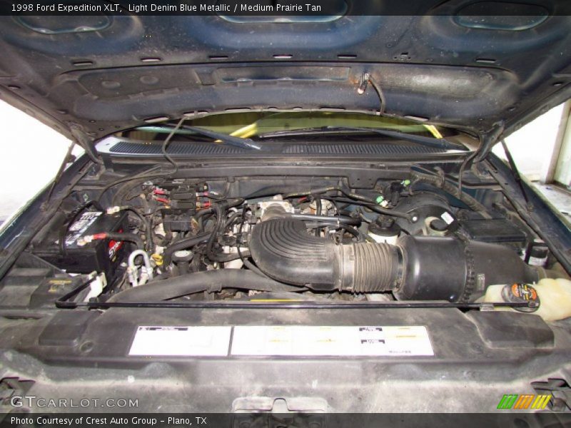 Light Denim Blue Metallic / Medium Prairie Tan 1998 Ford Expedition XLT