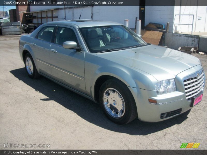 Satin Jade Pearl / Dark Slate Gray/Light Graystone 2005 Chrysler 300 Touring
