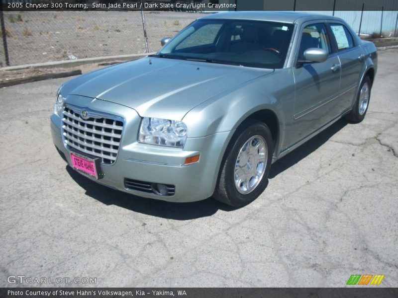 Satin Jade Pearl / Dark Slate Gray/Light Graystone 2005 Chrysler 300 Touring