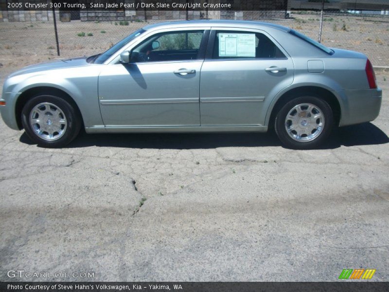 Satin Jade Pearl / Dark Slate Gray/Light Graystone 2005 Chrysler 300 Touring