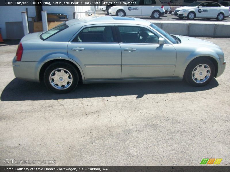 Satin Jade Pearl / Dark Slate Gray/Light Graystone 2005 Chrysler 300 Touring