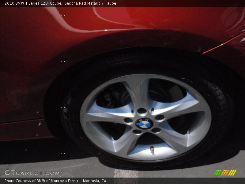 Sedona Red Metallic / Taupe 2010 BMW 1 Series 128i Coupe
