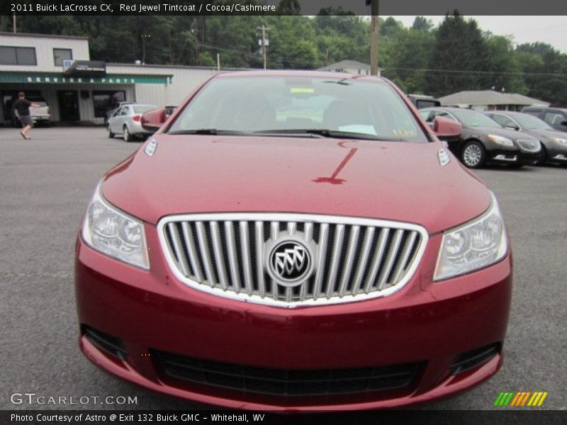 Red Jewel Tintcoat / Cocoa/Cashmere 2011 Buick LaCrosse CX