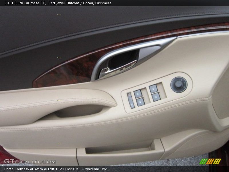 Red Jewel Tintcoat / Cocoa/Cashmere 2011 Buick LaCrosse CX