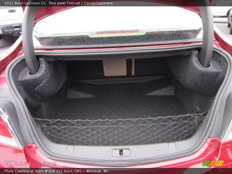 Red Jewel Tintcoat / Cocoa/Cashmere 2011 Buick LaCrosse CX
