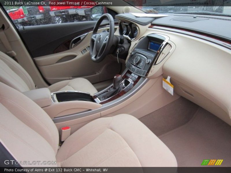 Red Jewel Tintcoat / Cocoa/Cashmere 2011 Buick LaCrosse CX