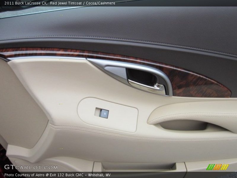 Red Jewel Tintcoat / Cocoa/Cashmere 2011 Buick LaCrosse CX