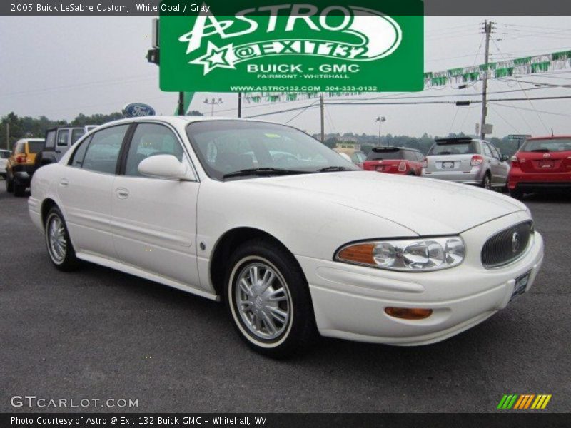 White Opal / Gray 2005 Buick LeSabre Custom