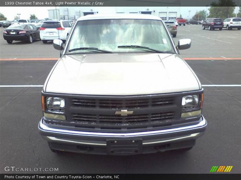 Light Pewter Metallic / Gray 1999 Chevrolet Tahoe 4x4