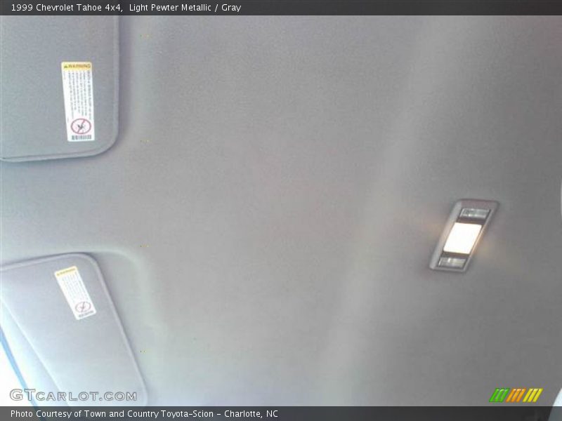 Light Pewter Metallic / Gray 1999 Chevrolet Tahoe 4x4