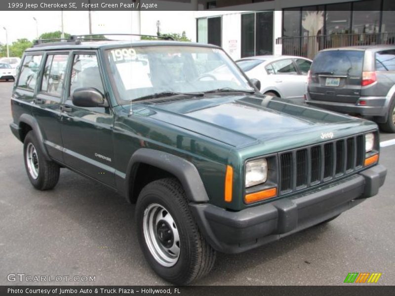 Front 3/4 View of 1999 Cherokee SE
