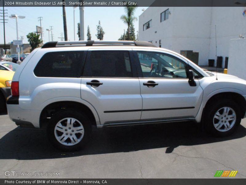 Sterling Silver Metallic / Charcoal Gray 2004 Mitsubishi Endeavor LS AWD