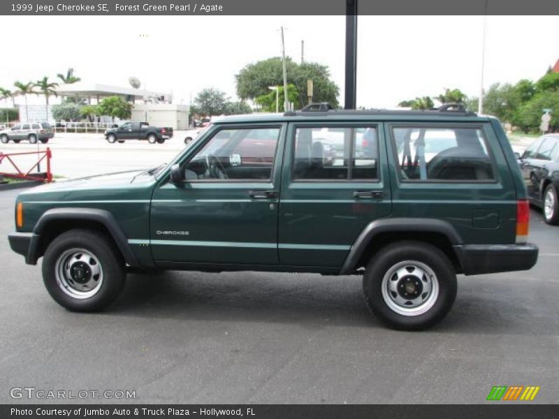 1999 Cherokee SE Forest Green Pearl