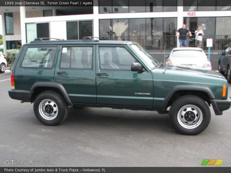  1999 Cherokee SE Forest Green Pearl