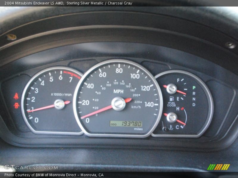  2004 Endeavor LS AWD LS AWD Gauges