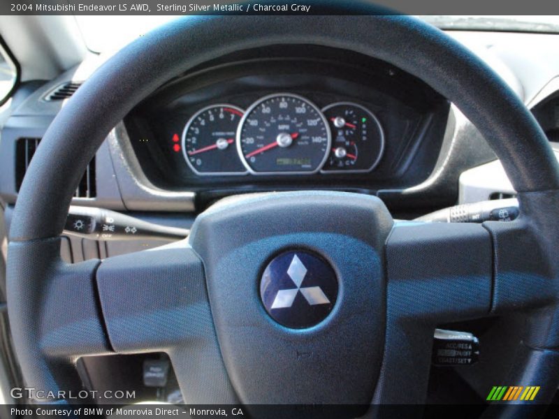 Sterling Silver Metallic / Charcoal Gray 2004 Mitsubishi Endeavor LS AWD