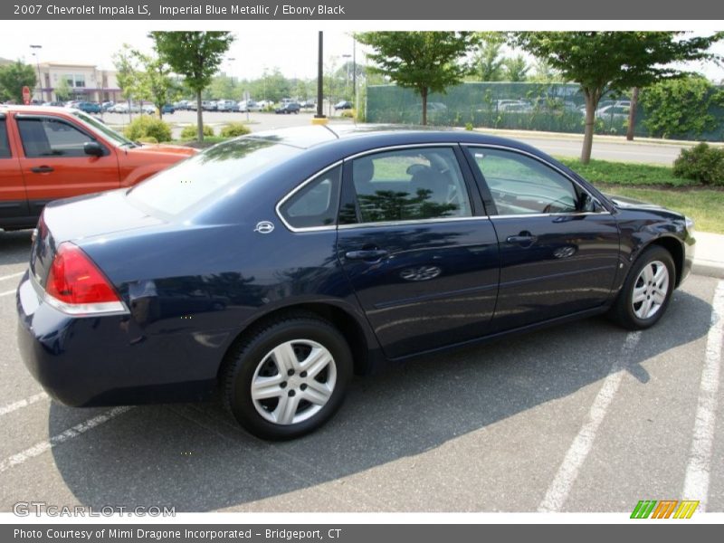 Imperial Blue Metallic / Ebony Black 2007 Chevrolet Impala LS