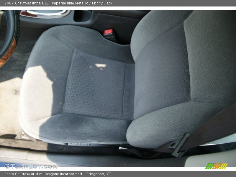 Imperial Blue Metallic / Ebony Black 2007 Chevrolet Impala LS