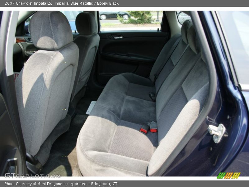 Imperial Blue Metallic / Ebony Black 2007 Chevrolet Impala LS
