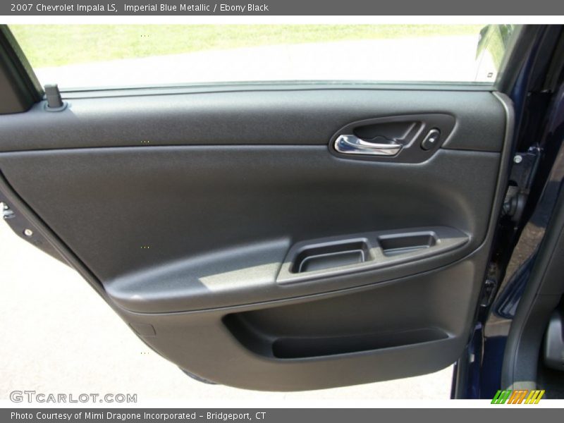 Imperial Blue Metallic / Ebony Black 2007 Chevrolet Impala LS
