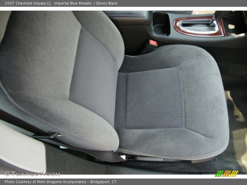 Imperial Blue Metallic / Ebony Black 2007 Chevrolet Impala LS